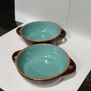 2 Open Individual Casserole Plancha dishes by BOBBY FLAY Crafted in Portugal